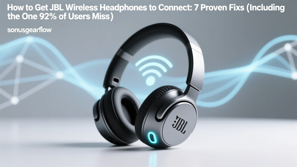 JBL Wireless Headphones Not Connecting? 7 Fixes