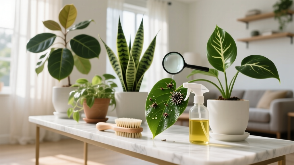 How to Clean Plants Before Bringing Indoors
