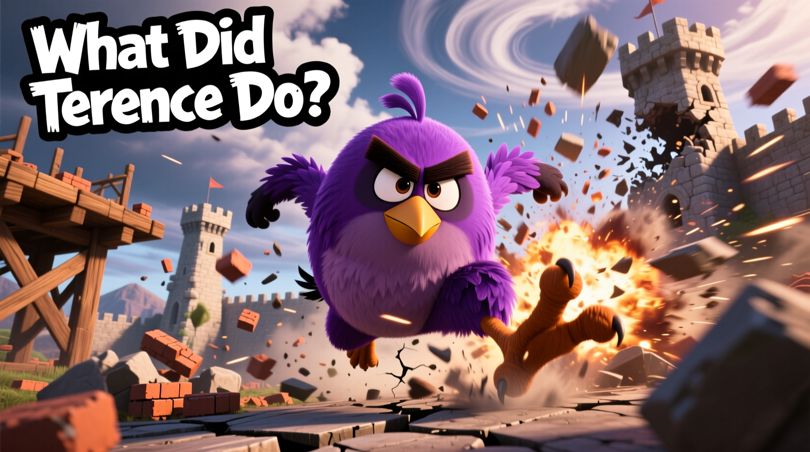 what did terence do in angry birds