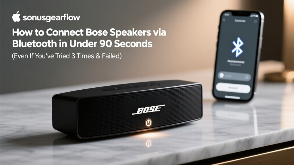 How To Connect Bose Speakers Via Bluetooth (2026)