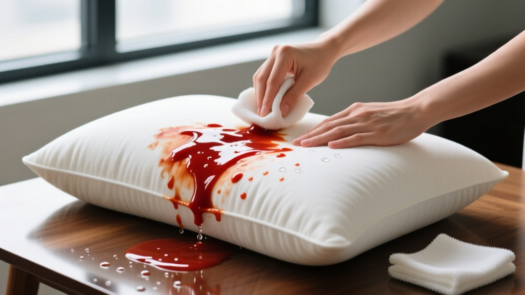 Tested: How to Get Ketchup Out of Pillows in 5 Steps