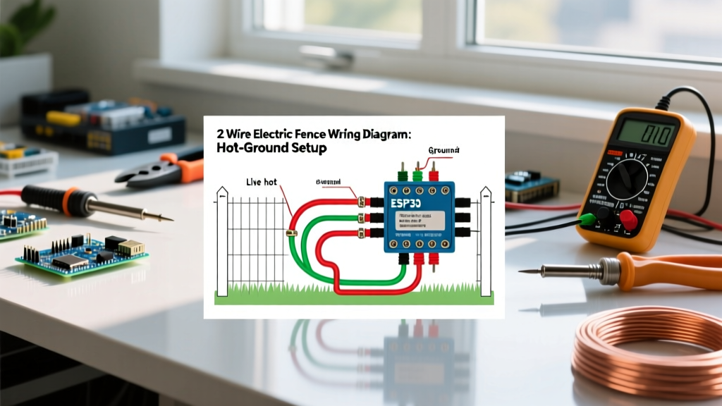 2 Wire Electric Fence Wiring Diagram: Hot-Ground Setup