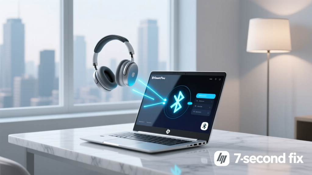 Connect Wireless Headphones to HP Laptop (2026)