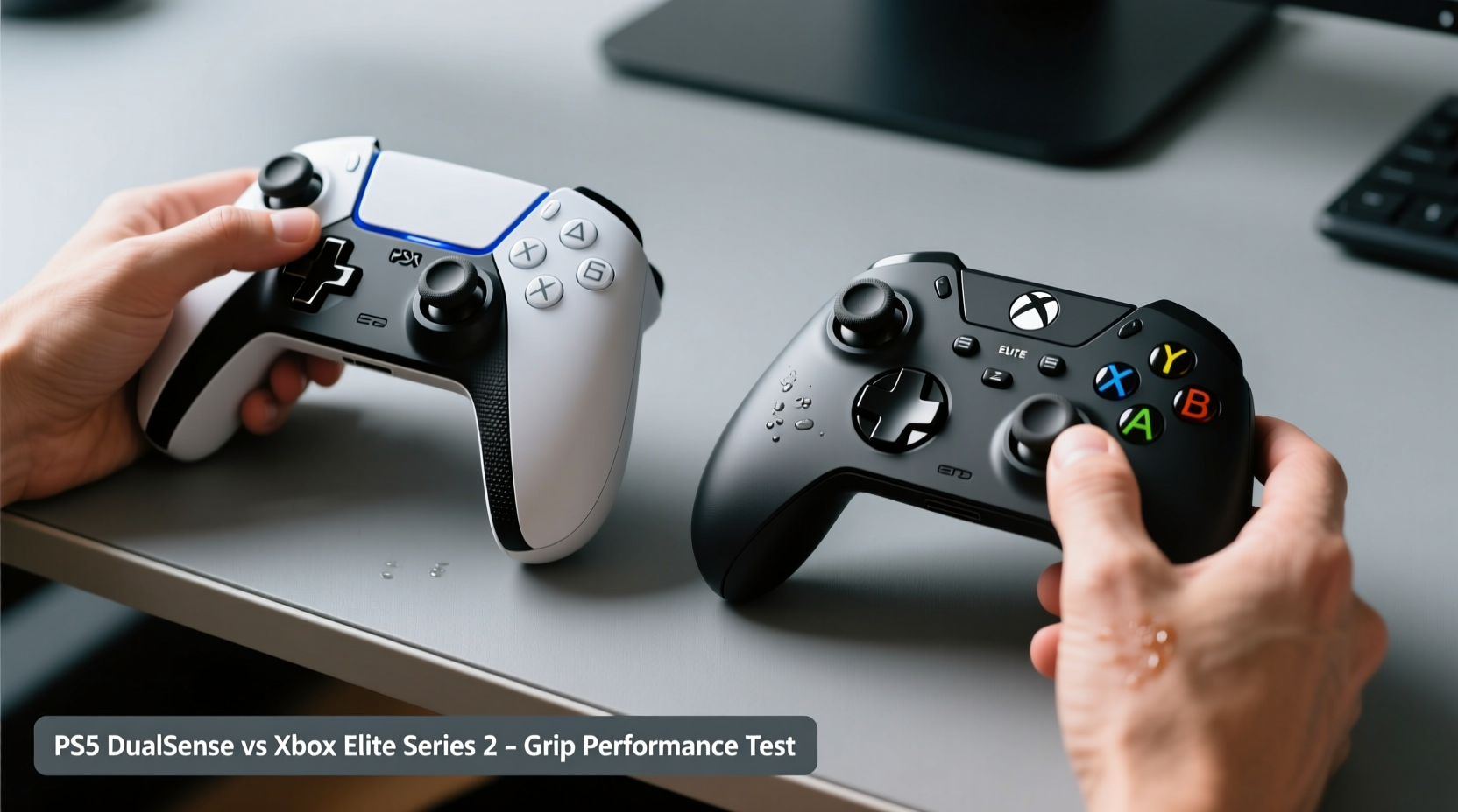 ps5 controller vs xbox elite which offers better grip for long sessions