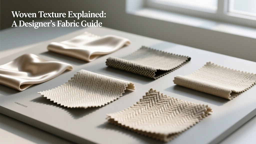 Woven Texture Explained: A Designer’s Fabric Guide