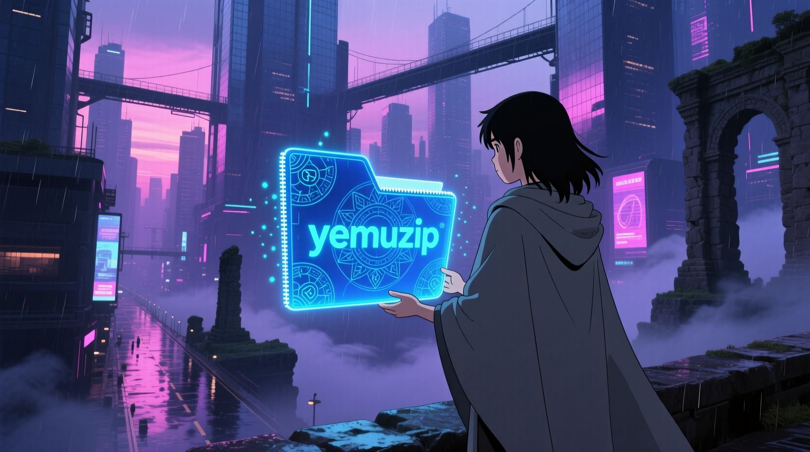 drag and drop zip archives with yemuzip