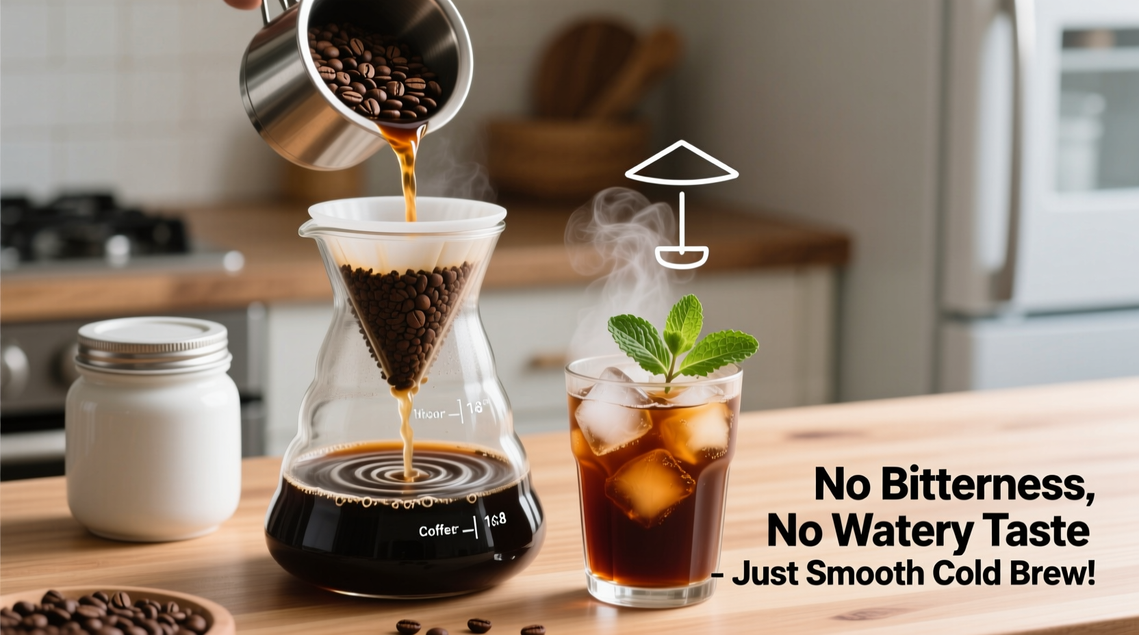 how to make cold brew at home that doesnt taste bitter or watery