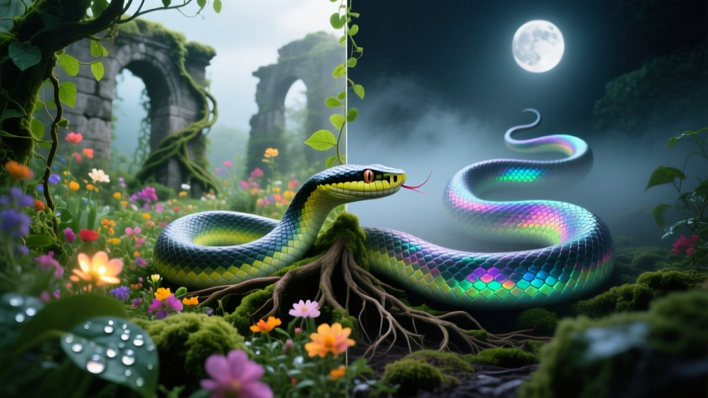 Garden vs Snake: Dream Symbol Comparison
