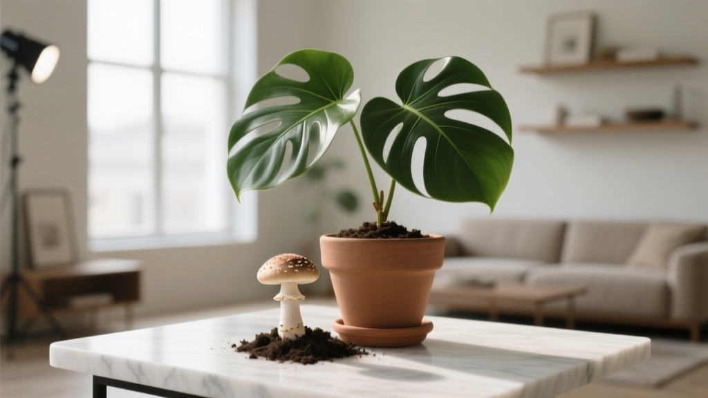 Mushroom in Indoor Plant: Causes & Solutions