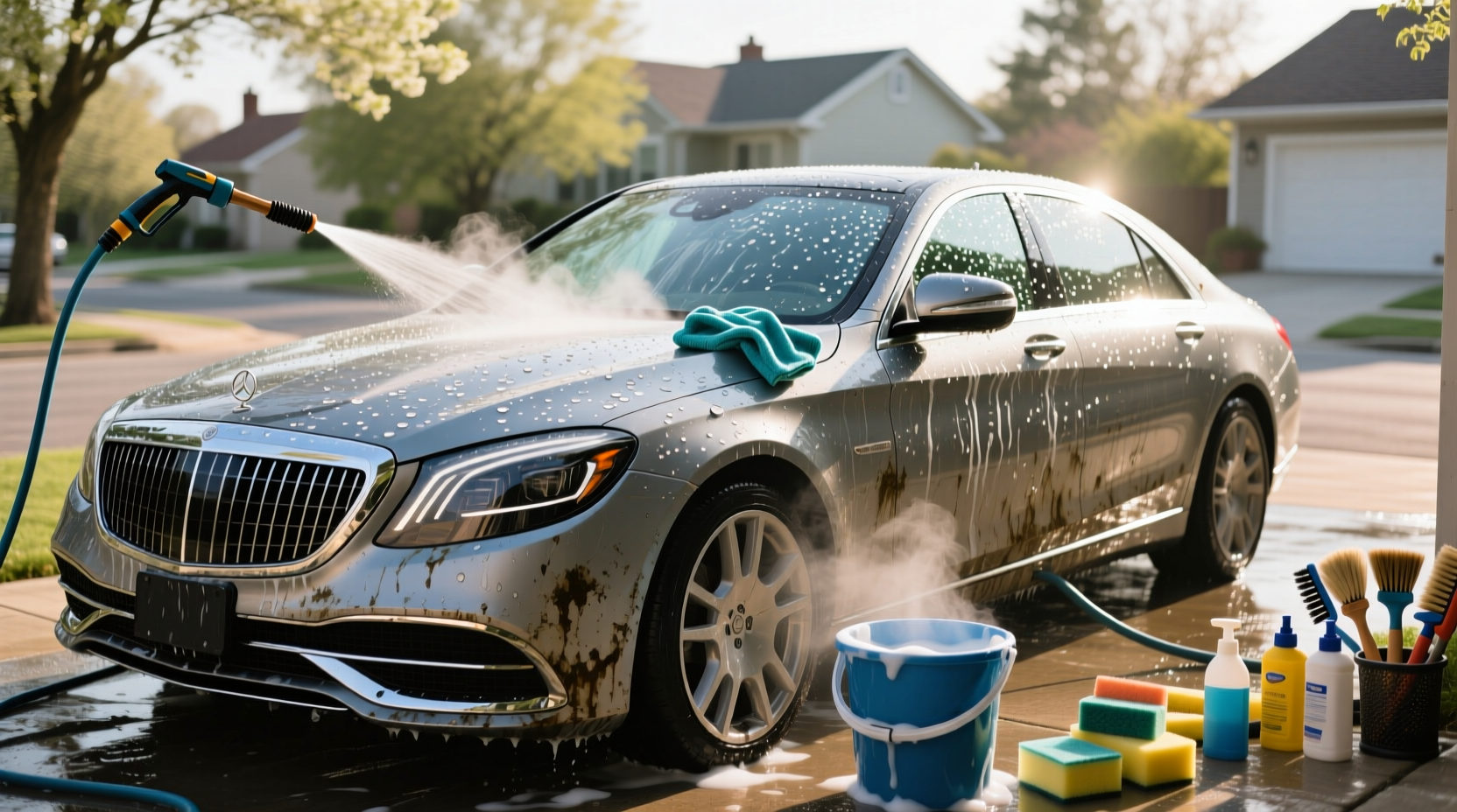 you need to spring clean your cars exterior too