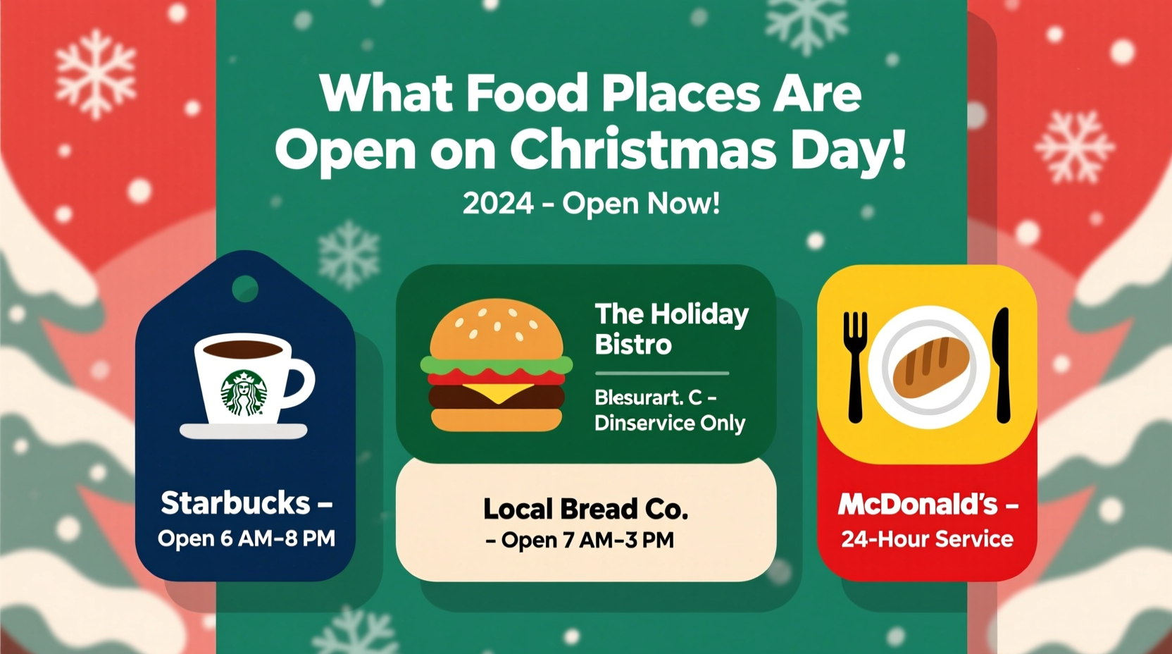 what food place is open on christmas day