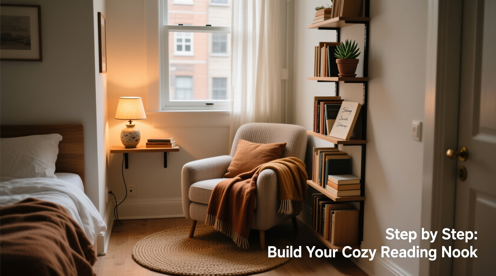 step by step guide to building a cozy reading nook in a tiny apartment