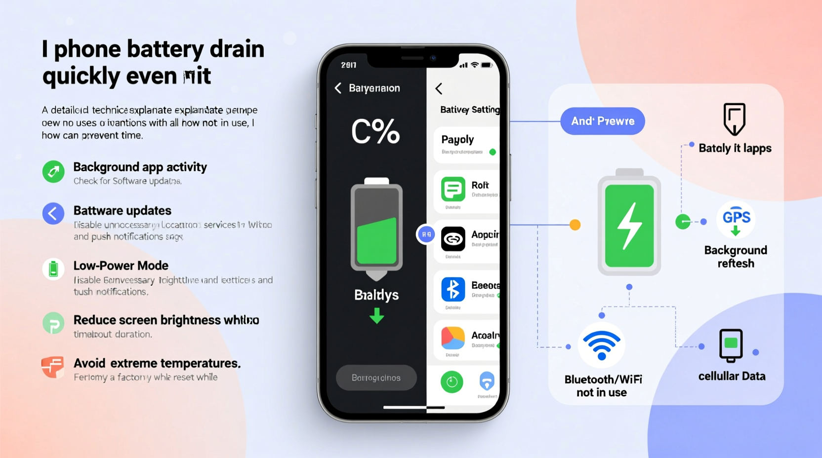 why does my phone battery drain fast even when not in use and how to stop it