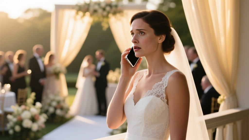 Who Was Bree on the Phone With at Her Wedding?