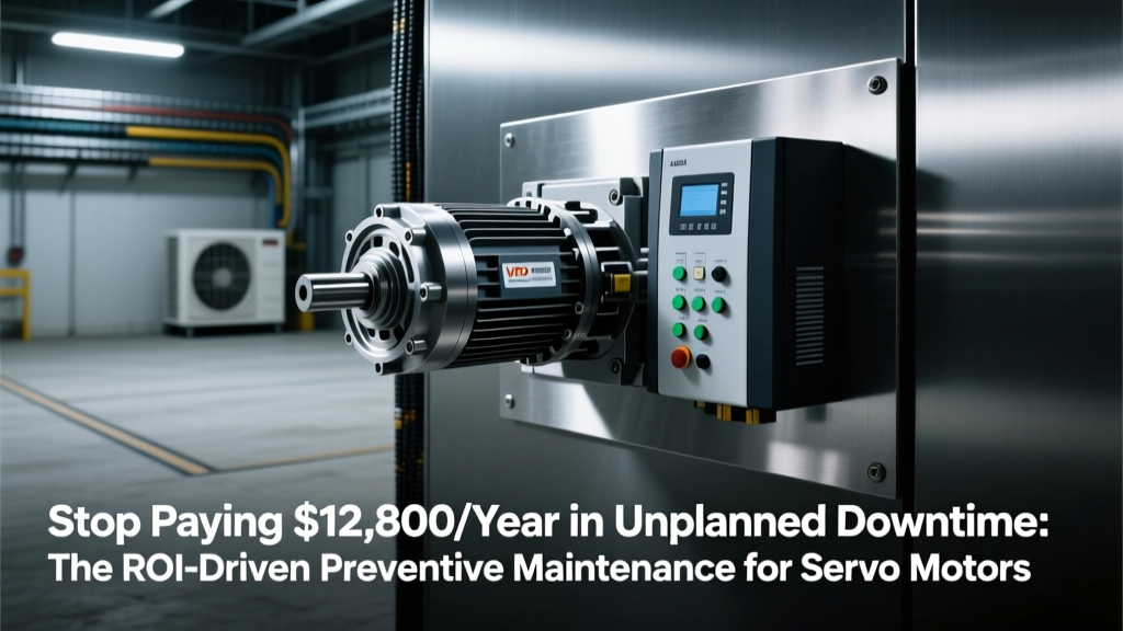 Cut Servo Motor Downtime 73%: ROI-Driven Maintenance