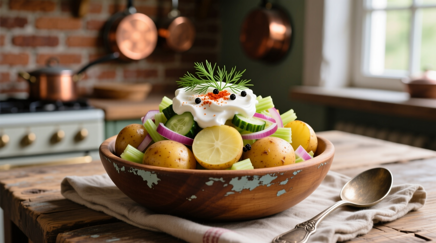 Authentic Russian Potato Salad Recipe and History