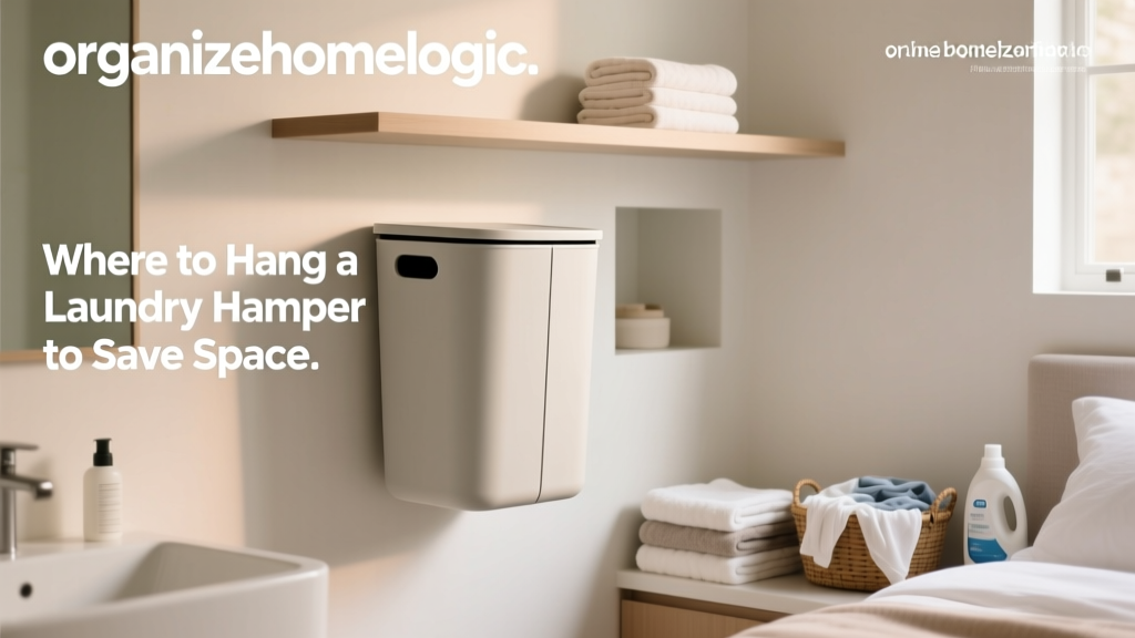 Where to Hang a Laundry Hamper to Save Space