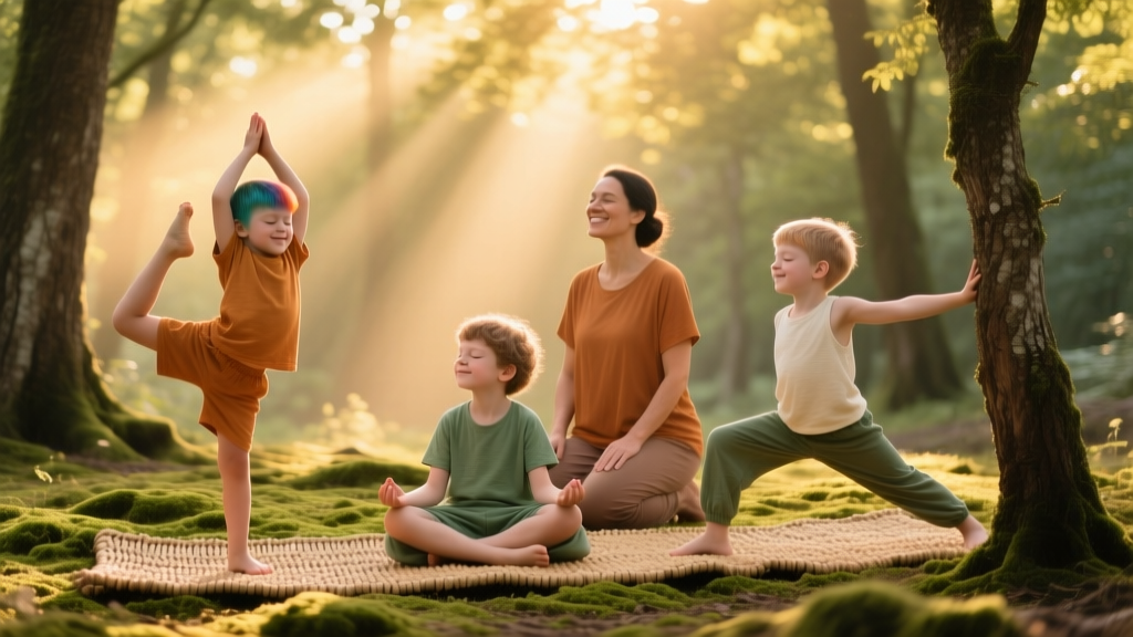 Family Yoga for Neurodivergent Kids: Adaptable Poses &...
