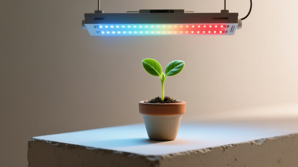 LED Light for Indoor Plants: What Seedlings Really Need
