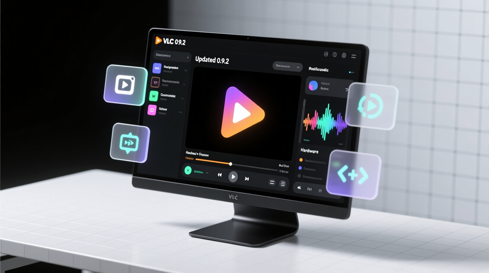 vlc updates to 0 9 2 with new interface and features