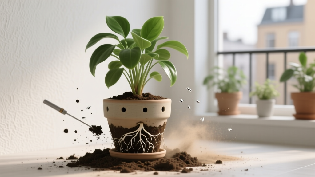 Whitefly Repotting Guide: Indoor Elimination Protocol