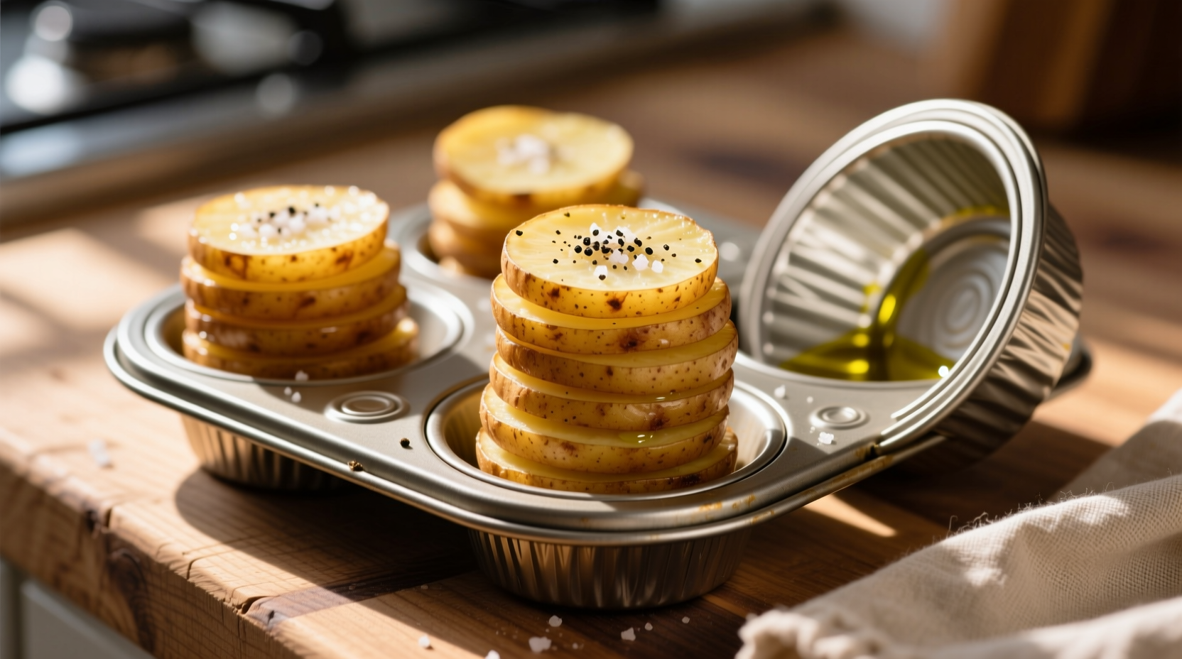 Perfect Potato Stacks in Muffin Tins: Crispy Recipe Guide