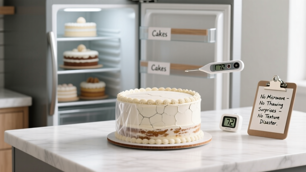 Defrost Wedding Cake Safely: 5-Step Fridge Method (2026)