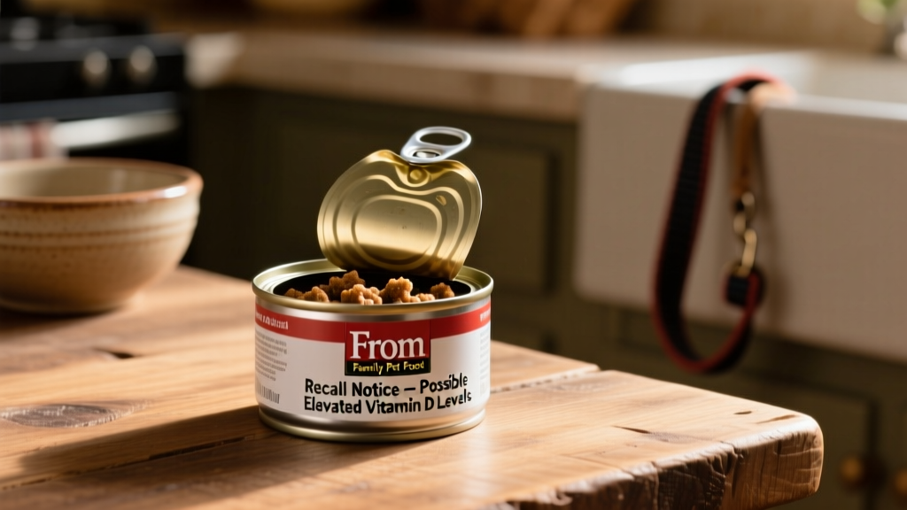 Fromm Family Pet Food Recalls Canned Dog Foods Because of Possibly High Levels of Vitamin D