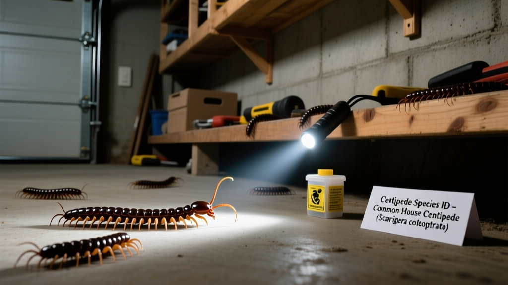 Centipedes in Garage: Identification and Control