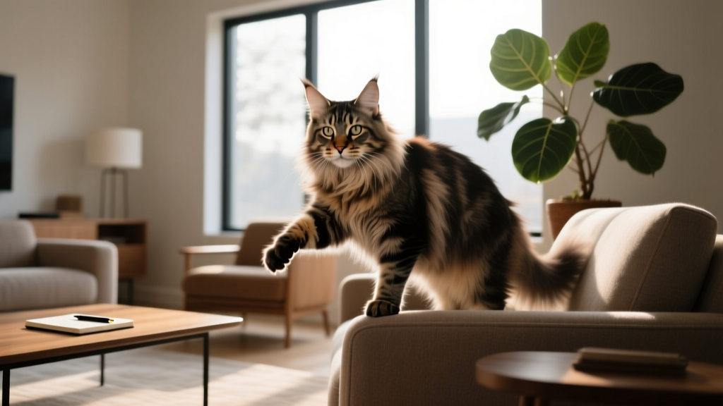 Why Cats Change Behavior Maine Coon