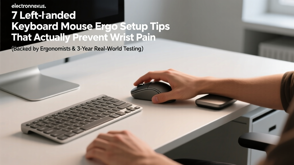 7 Left Handed Keyboard Mouse Ergo Setup Tips That Actually Prevent Wrist Pain (Backed by Ergonomists & 3-Year Real-World Testing)