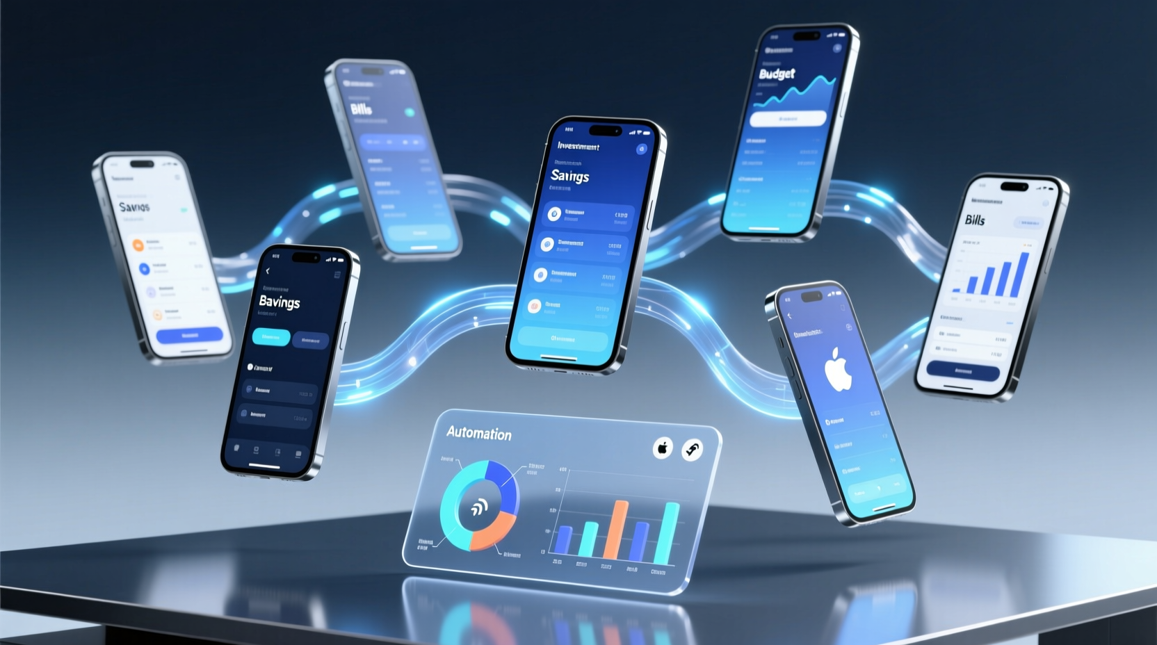 use separate accounts to automate your finances