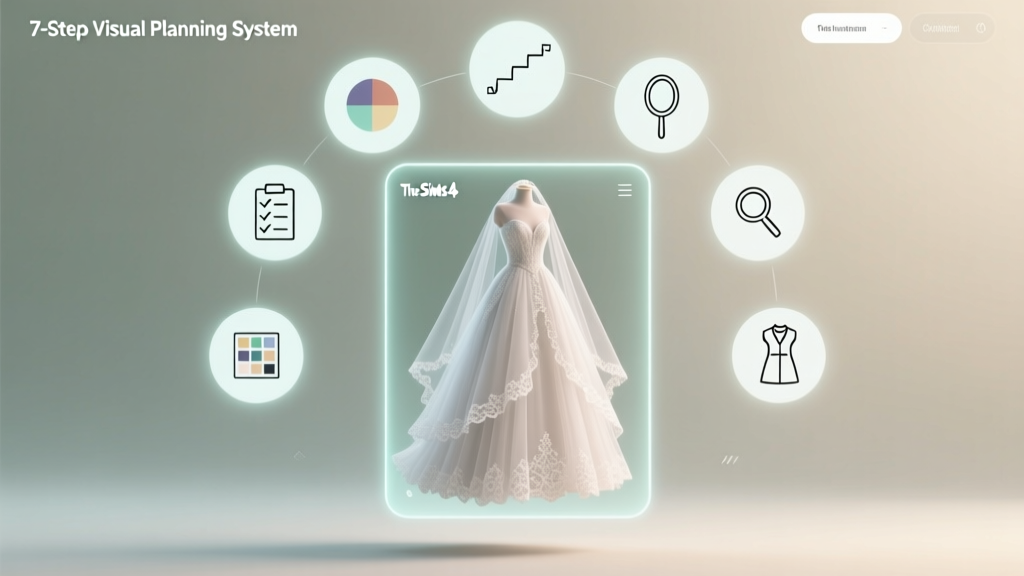 Wedding Dress Sims 4: 7-Step Visual Planning (2026)