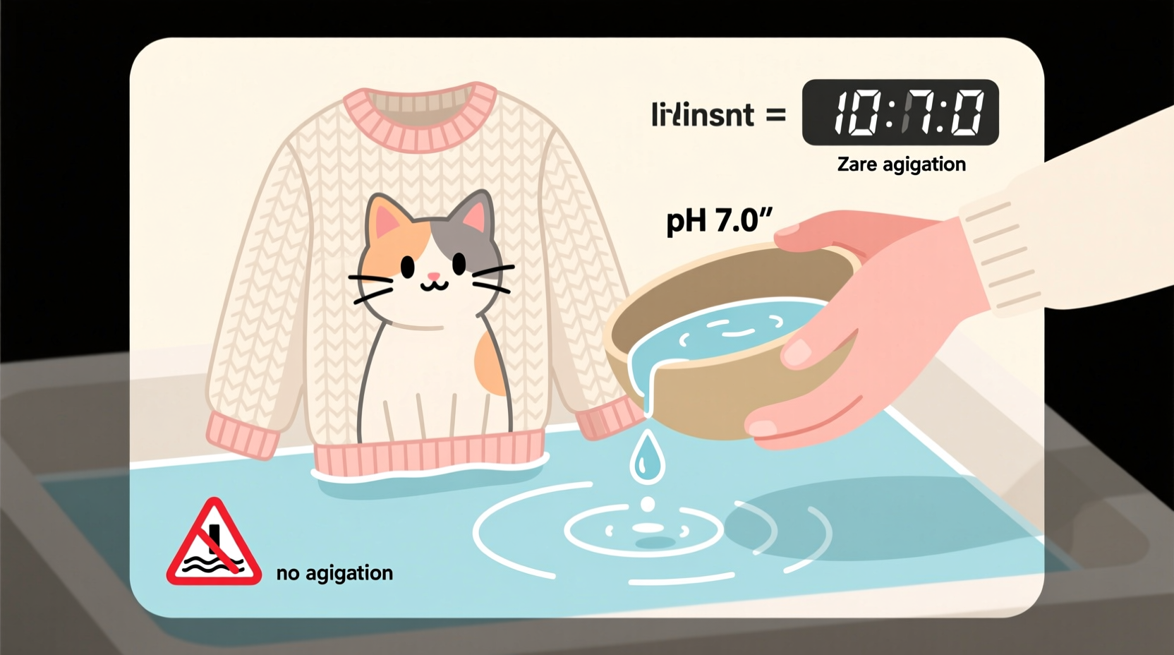 how to wash intarsia anime sweaters safely