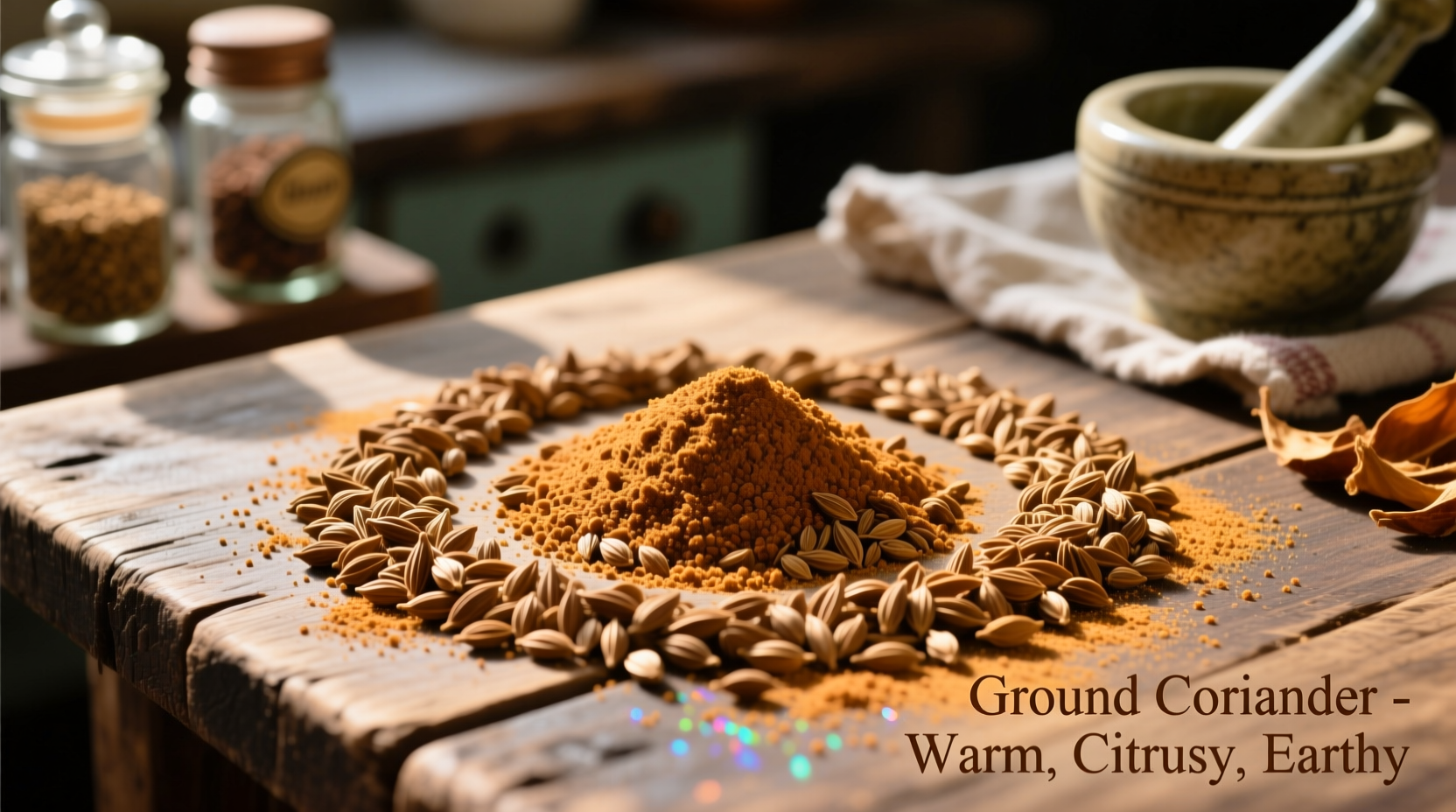 exploring ground coriander seeds for spice enthusiasts