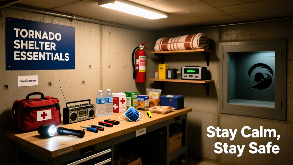 Tornado Shelter: Emergency Guide for Home & Basement