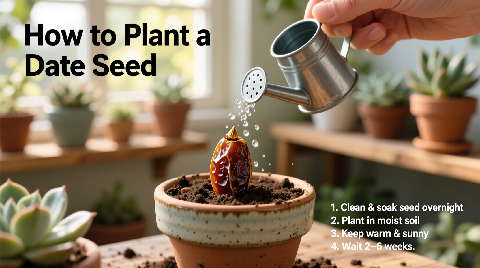 How to Plant a Date Seed: Complete Step-by-Step Guide