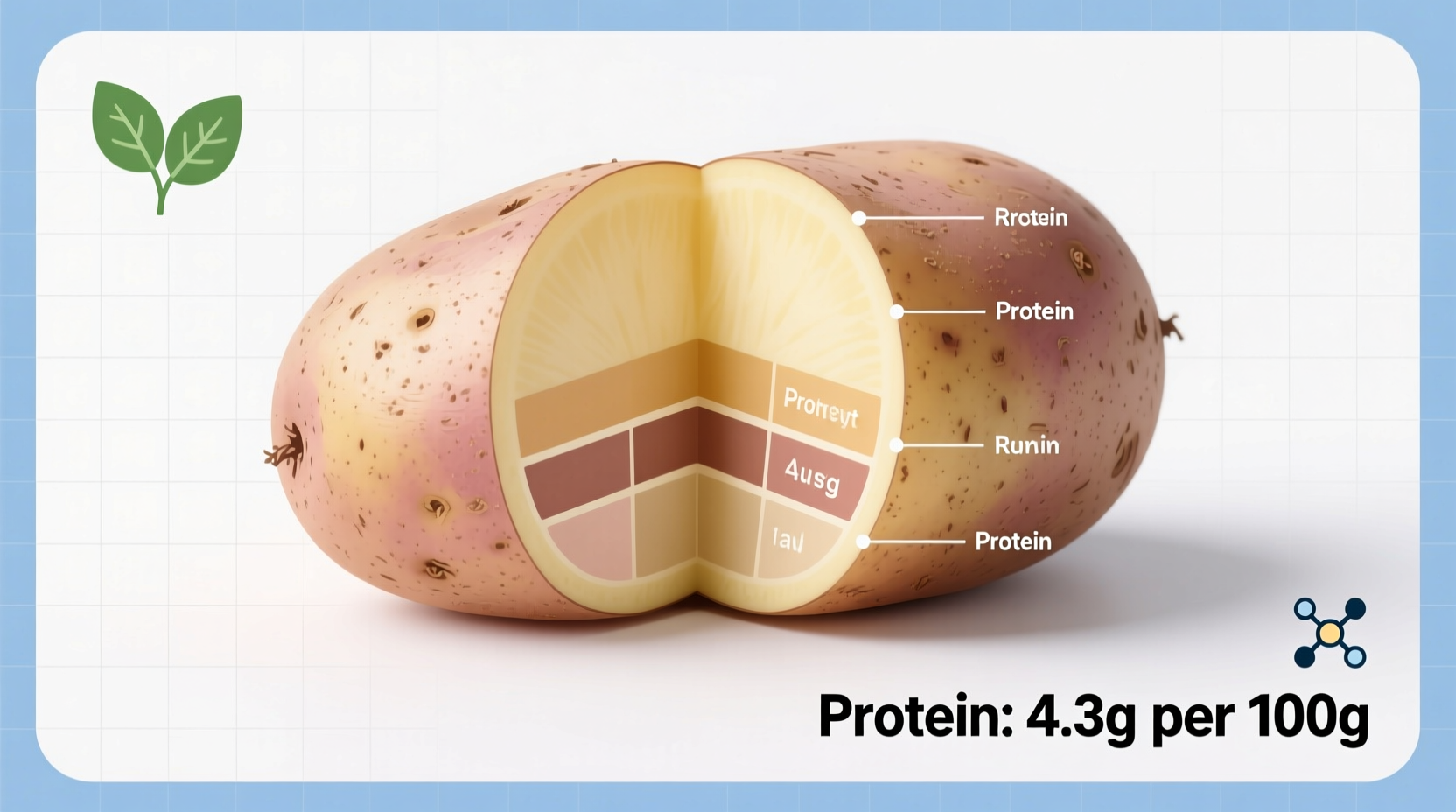 Potato Protein Content: Exact Amounts by Type & Preparation
