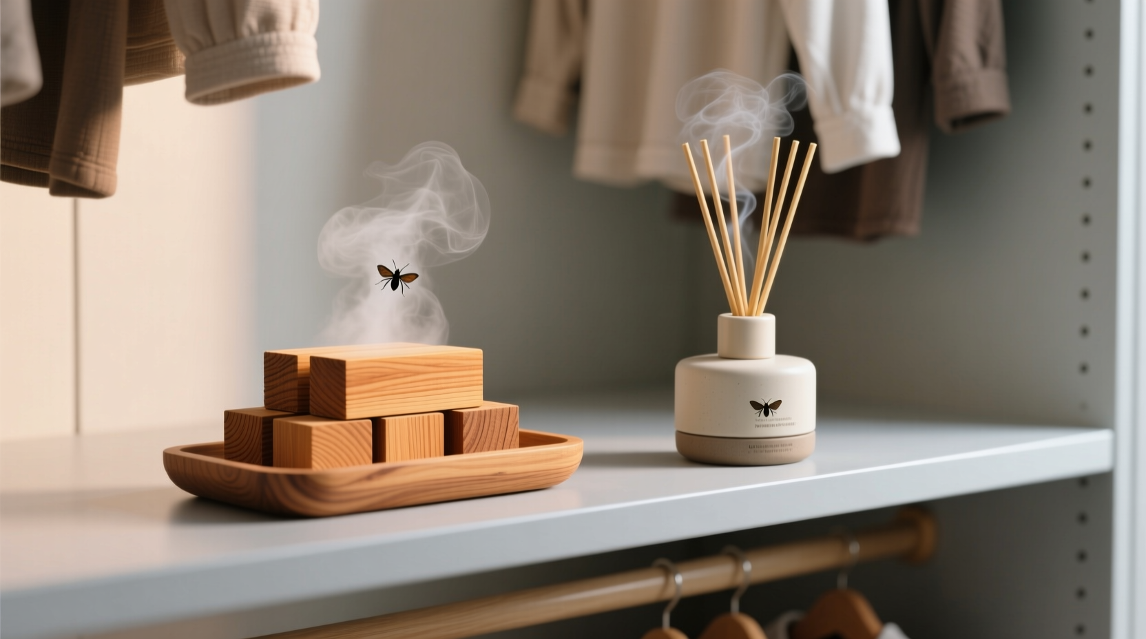 cedar blocks vs scent diffusers which repels moths better