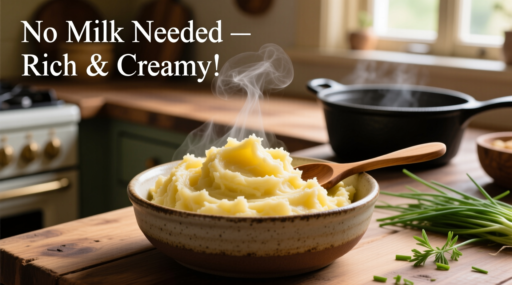 Creamy Mashed Potatoes Without Milk: Easy Dairy-Free Recipe