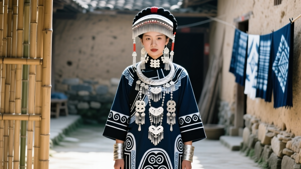 Miao Ethnic Clothing: Indigo Batik and Silver Traditions
