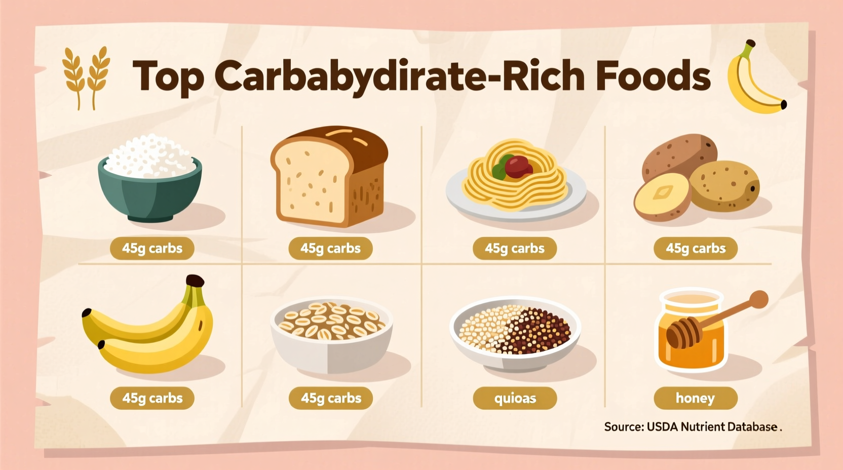 what foods are high in carbs