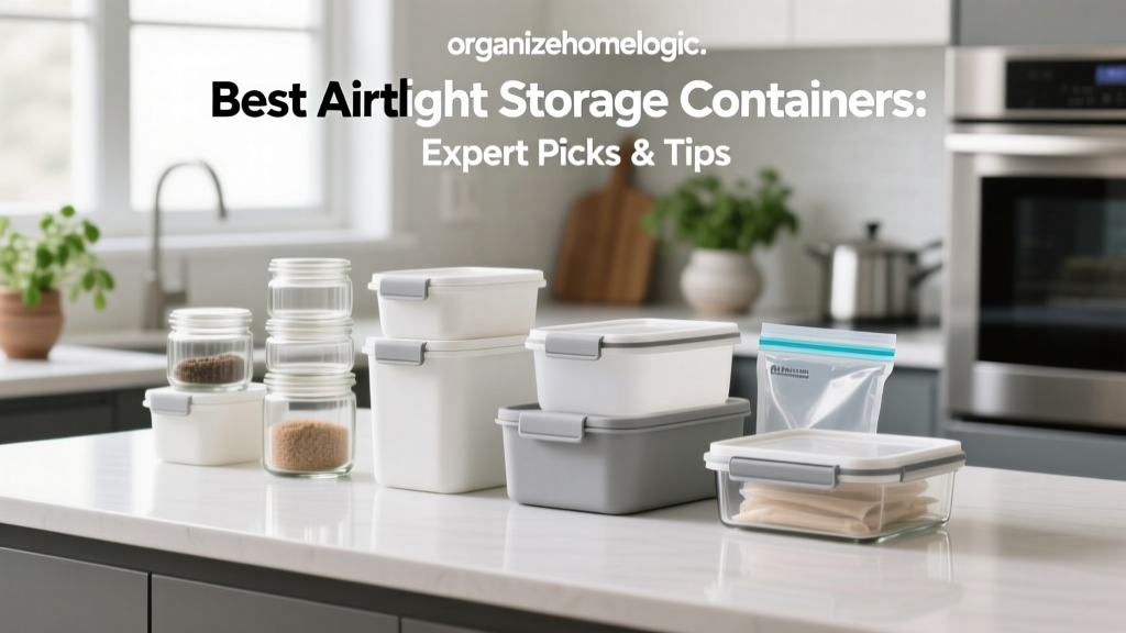 Best Airtight Storage Containers: Expert Picks & Tips