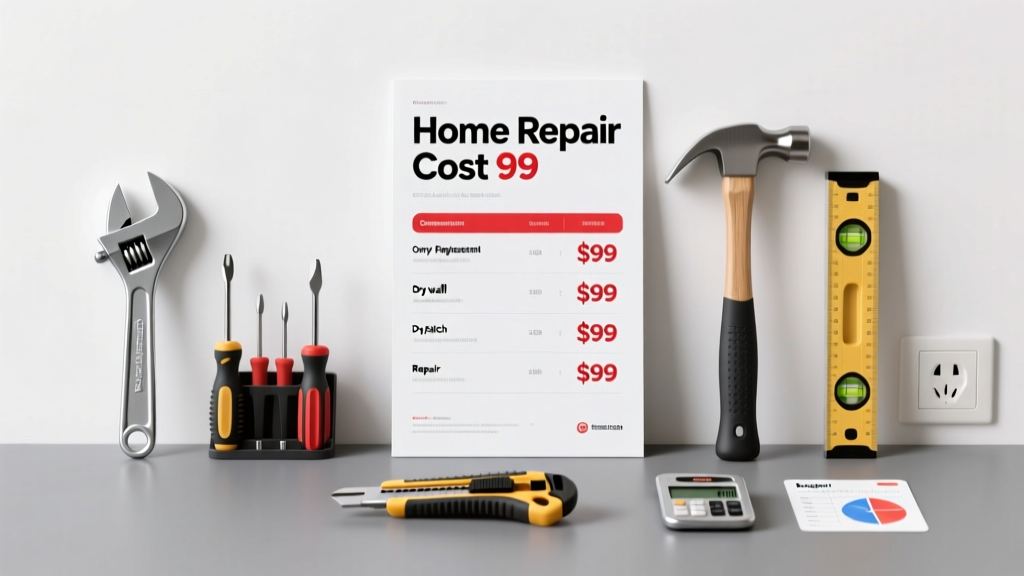 Home Repair Cost 99: Price Guide for Common Fixes