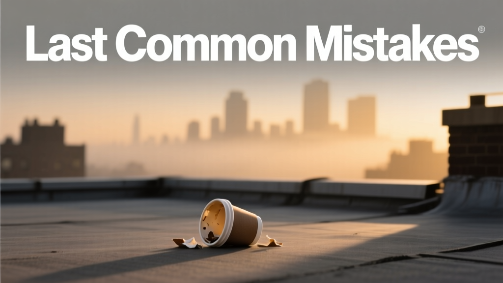 The Last Common Mistakes: Critical Oversights That Sabotage Projects, Campaigns, and Operations
