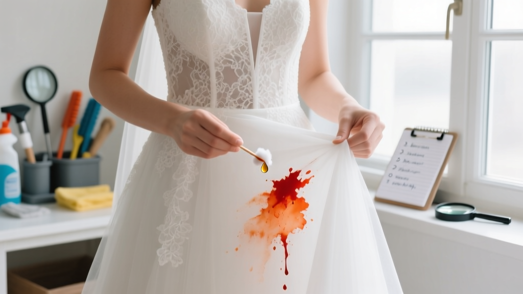 How to Get Food Coloring Out of Wedding Dress: Proven Tips
