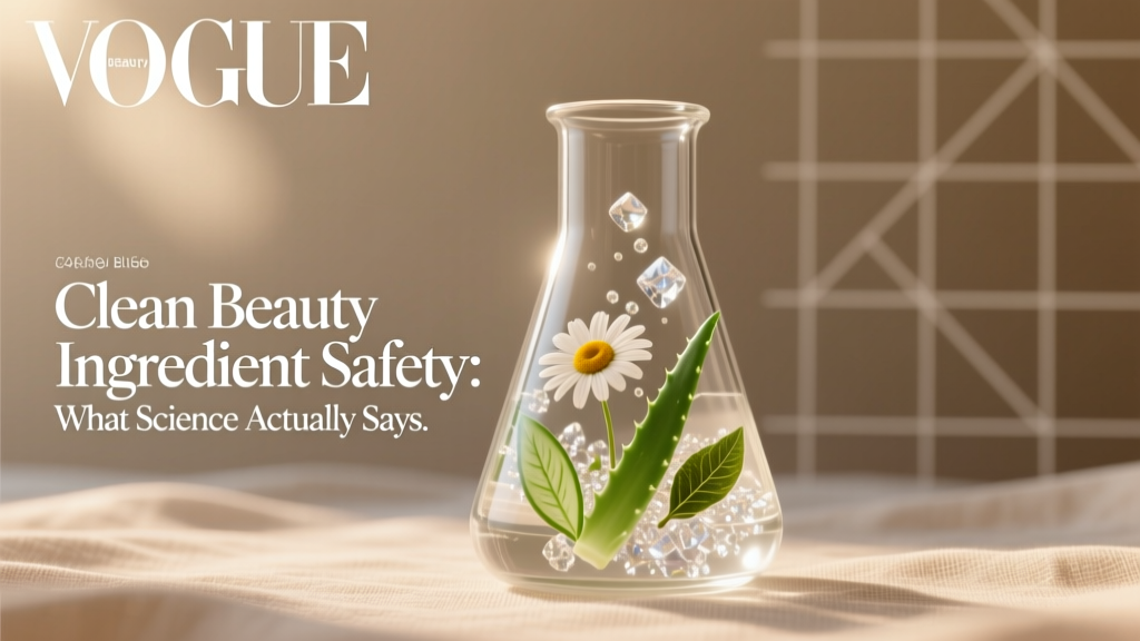 Clean Beauty Ingredient Safety: What Science Actually Says