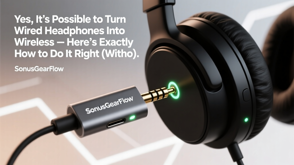 Is It Possible To Turned Wired Headphone Into Wireless (2026 Guide)