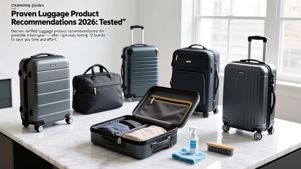 Proven Luggage Product Recommendations 2026: Tested