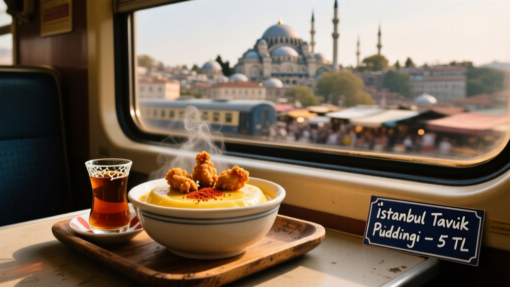 Strange Food: Istanbul’s Chicken Pudding — History, Science, and Survival Tactics for the Uninitiated